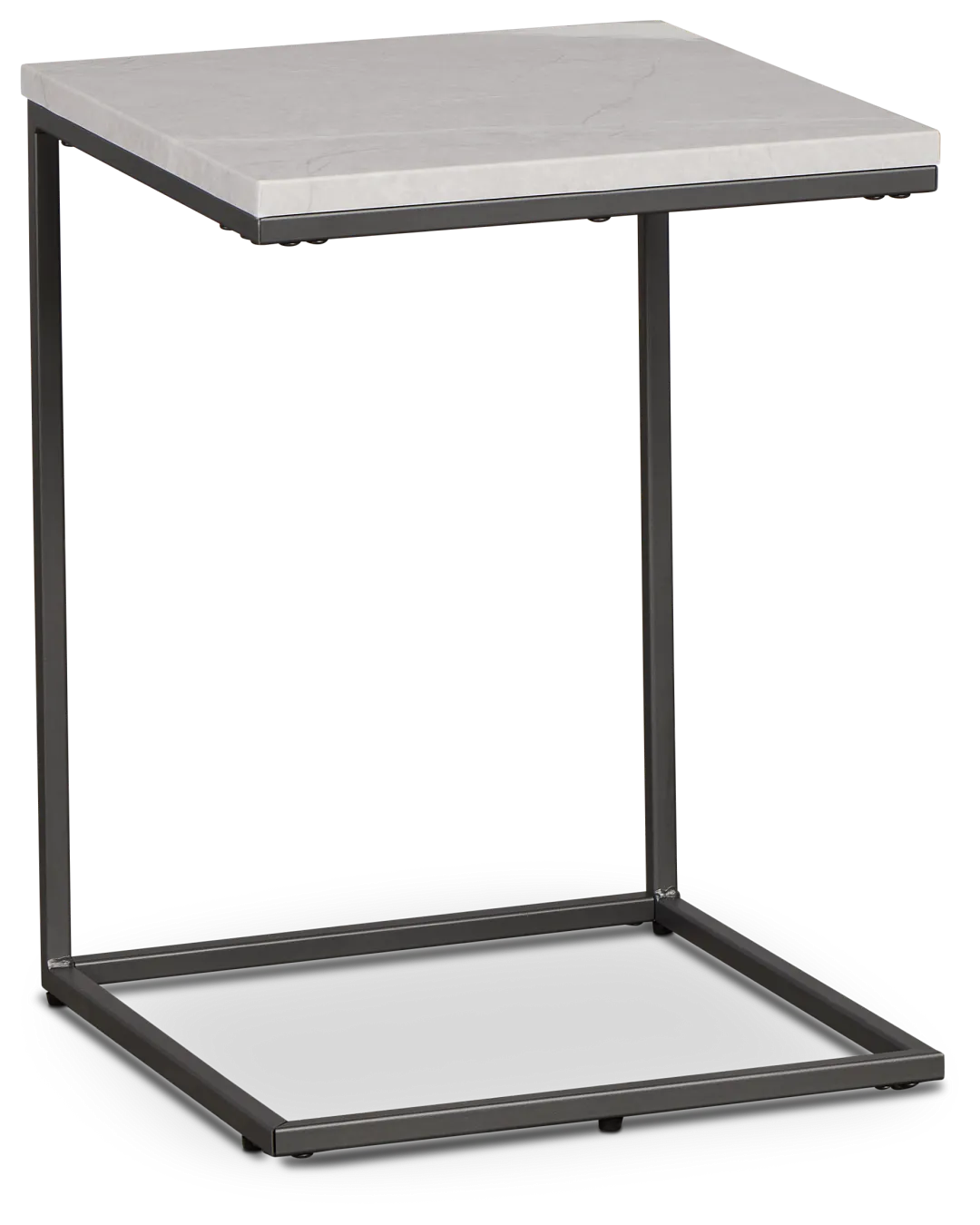 Joliet Gray Square End Table