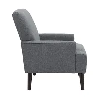 Dinah Gray Fabric Accent Chair
