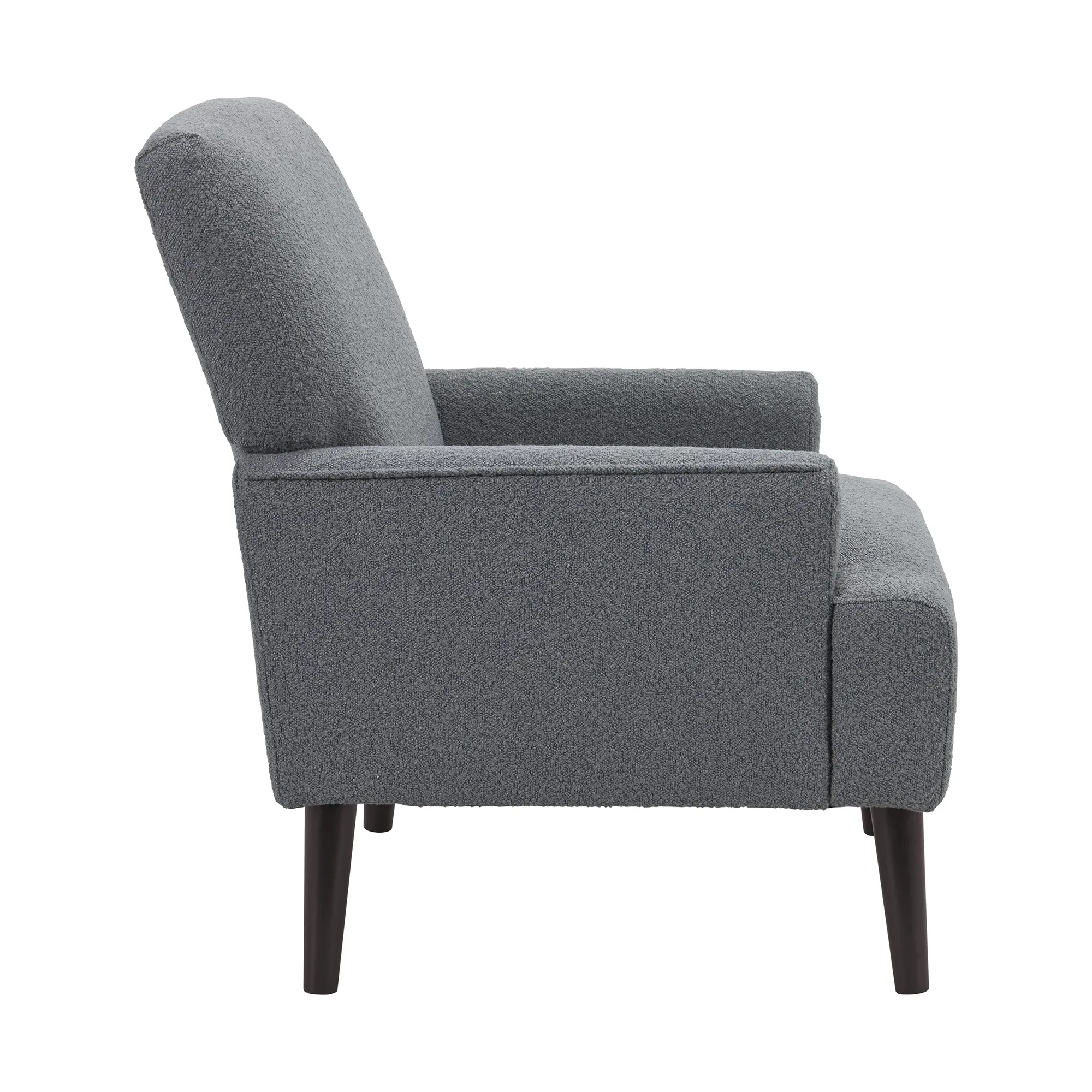 Dinah Gray Fabric Accent Chair