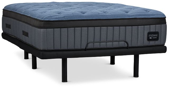 Kevin Charles By Sealy Reserve Lux Plush Elite Adjustable Mattress Set