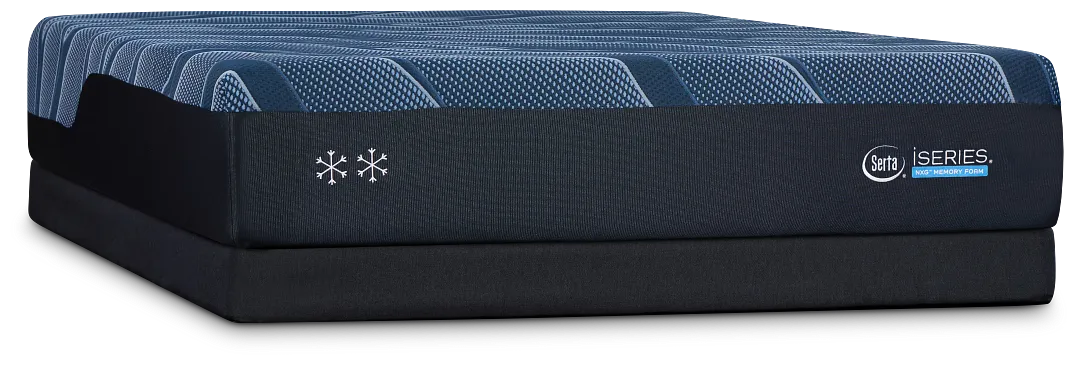 Iseries Nxg 2500 12.5" Plush Low-profile Mattress Set