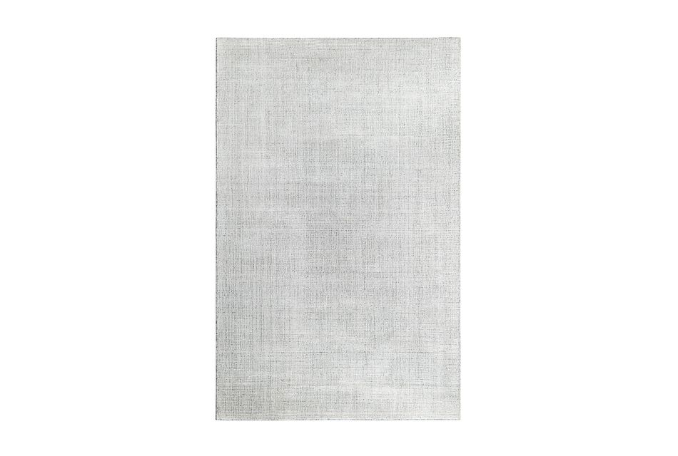 Divine Light Gray Viscose Bl 8x10 Area Rug