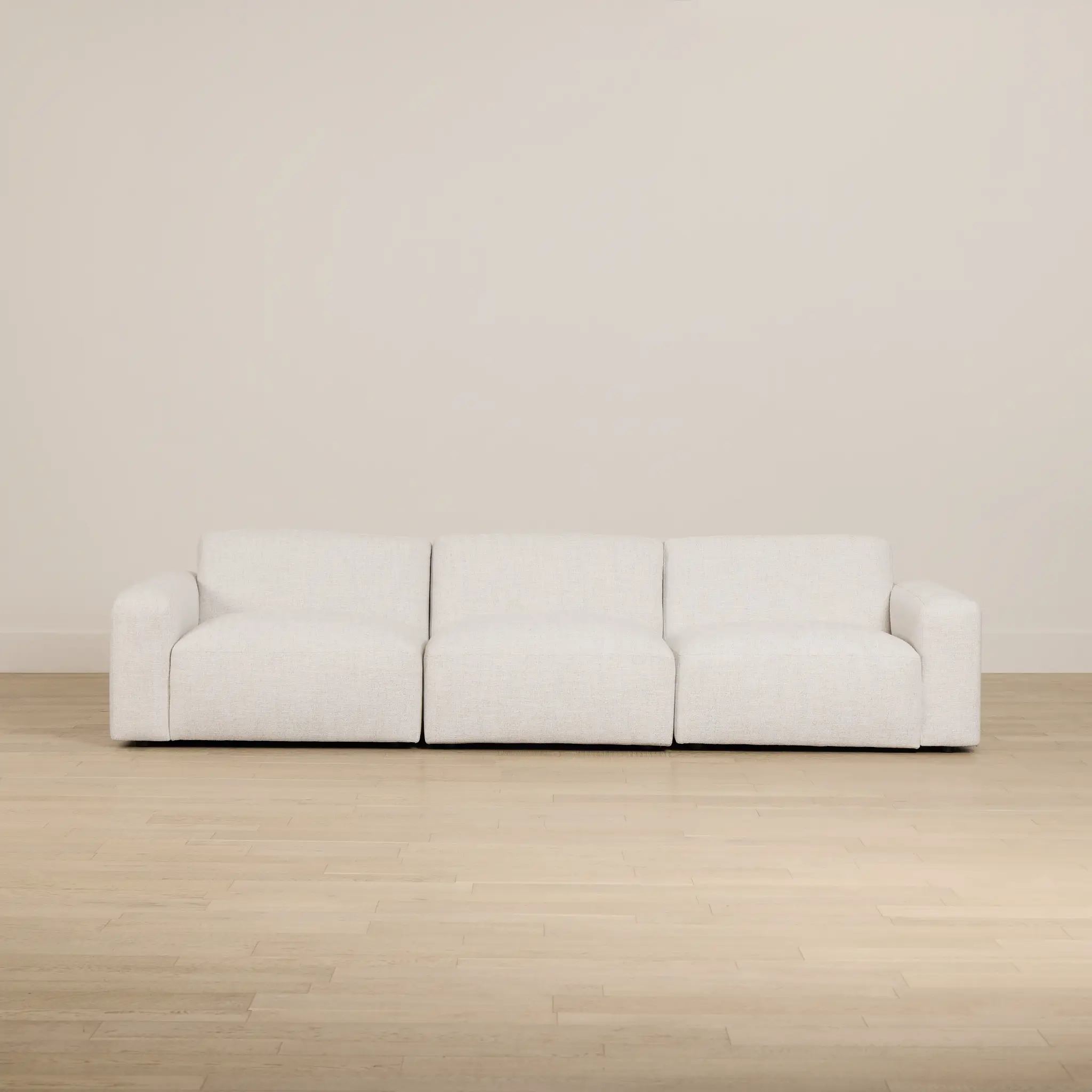 Baylor Light Beige Fabric 3-piece Modular Sofa Baylor Light Beige Fabric 3-piece Modular Sofa