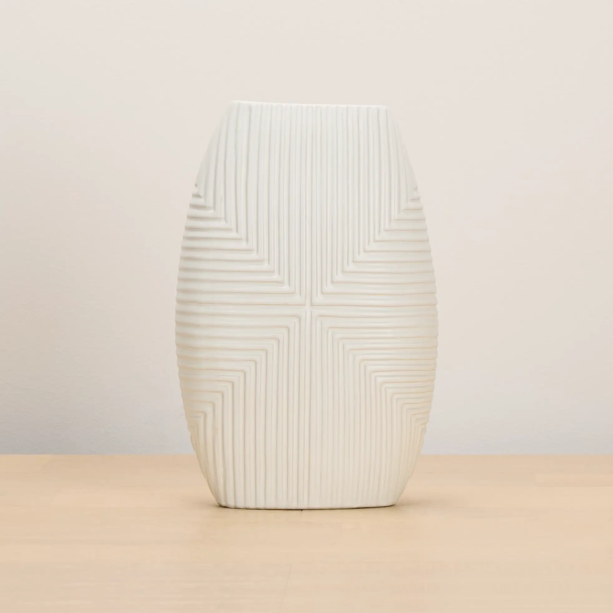 Banyan White Large Vase Banyan White Large Vase