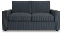 Siesta Lucy Navy Fabric Loveseat
