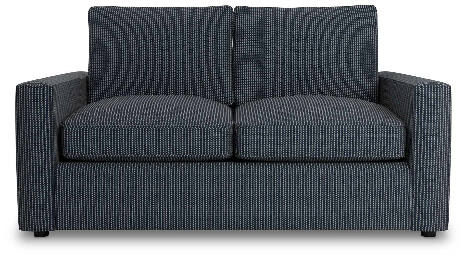 Siesta Lucy Navy Fabric Loveseat