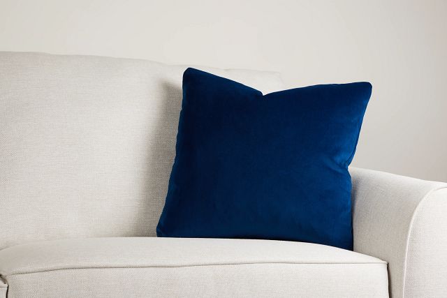 Reign Dark Blue 20" Accent Pillow