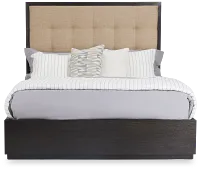 Madden Dark Tone Wood Platform Bed
