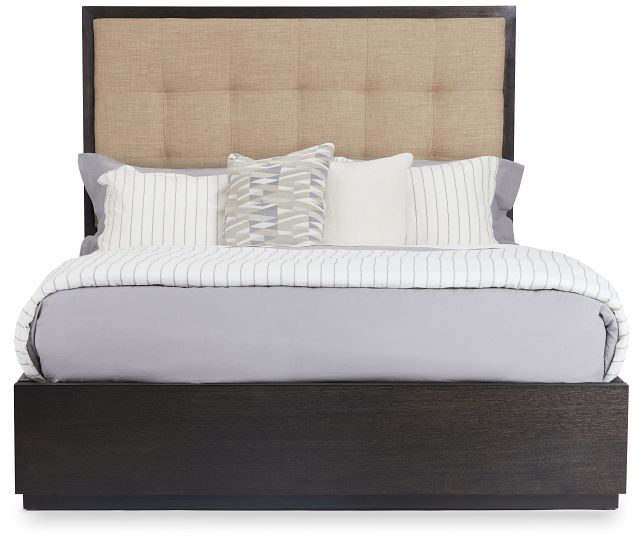 Madden Dark Tone Wood Platform Bed