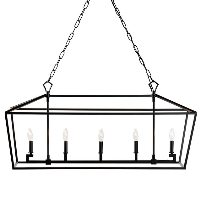 Gideon Black Chandelier