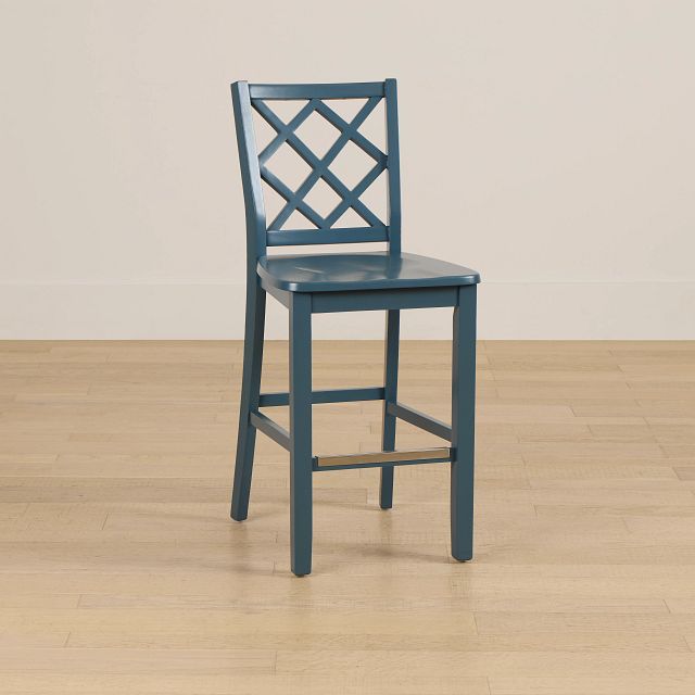 Edgartown Navy 24" Barstool