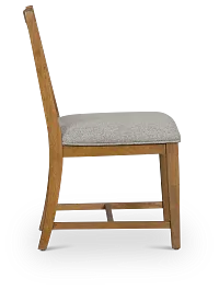 Provo Gray Upholstered Side Chair