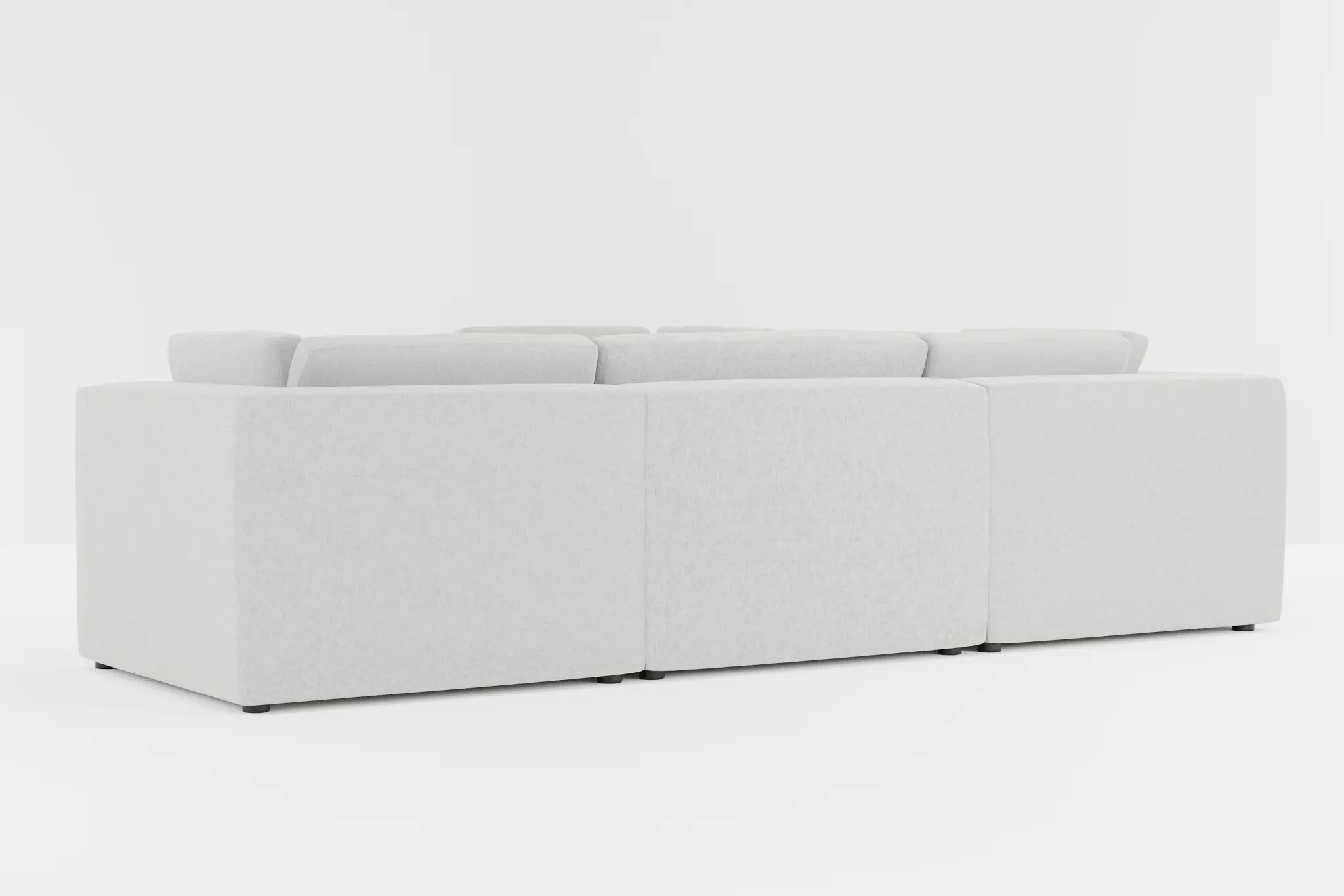 Destin Delray Pewter Fabric 5-piece Modular Sectional Destin Delray Pewter Fabric 5-piece Modular Sectional