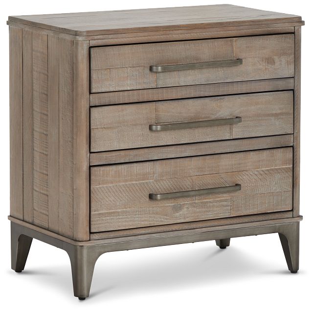 Portland Light Tone Nightstand
