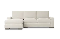 Edgewater Elite Ivory Left Chaise Sectional