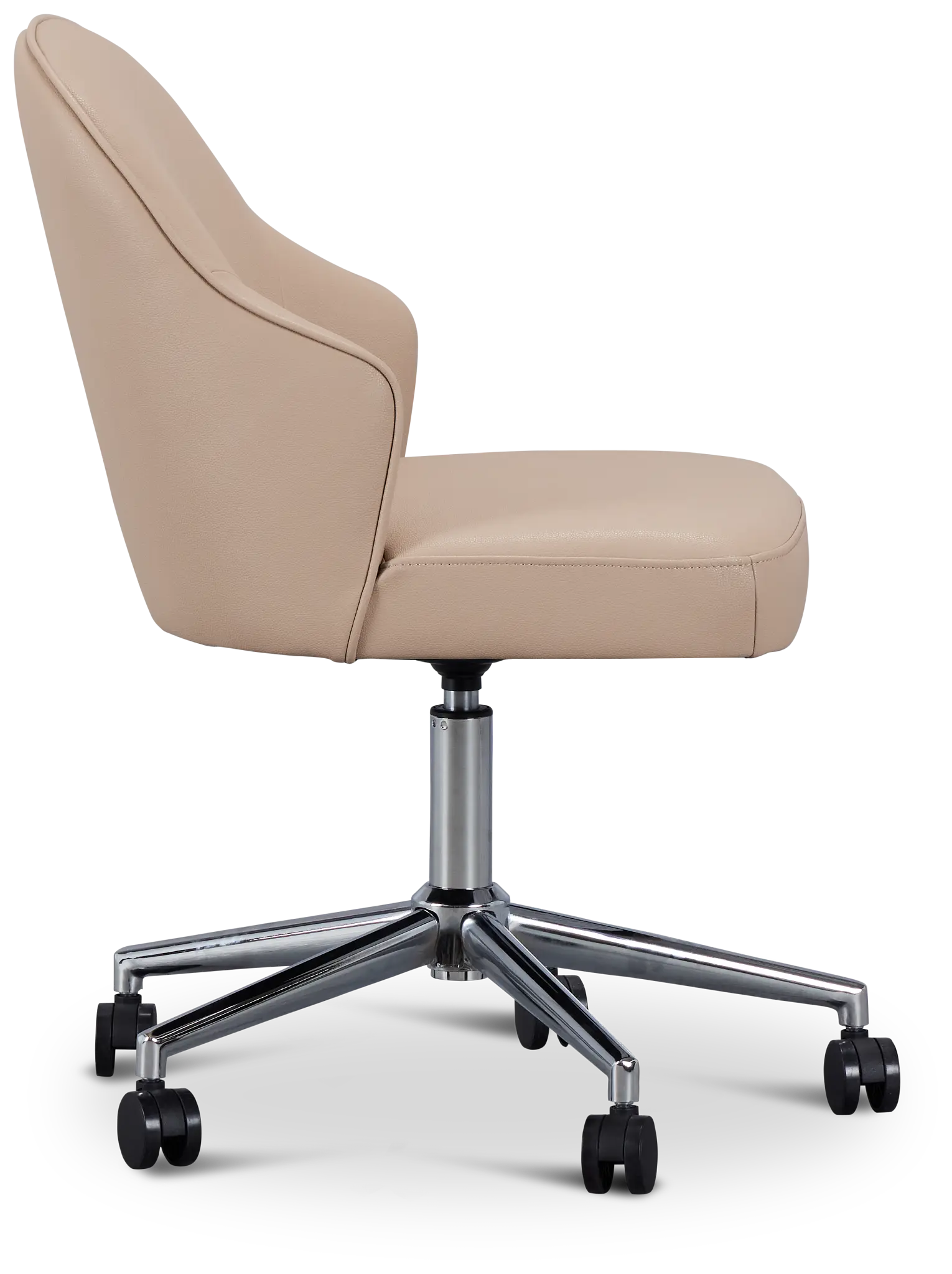Paige Beige Swivel Desk Chair Paige Beige Swivel Desk Chair