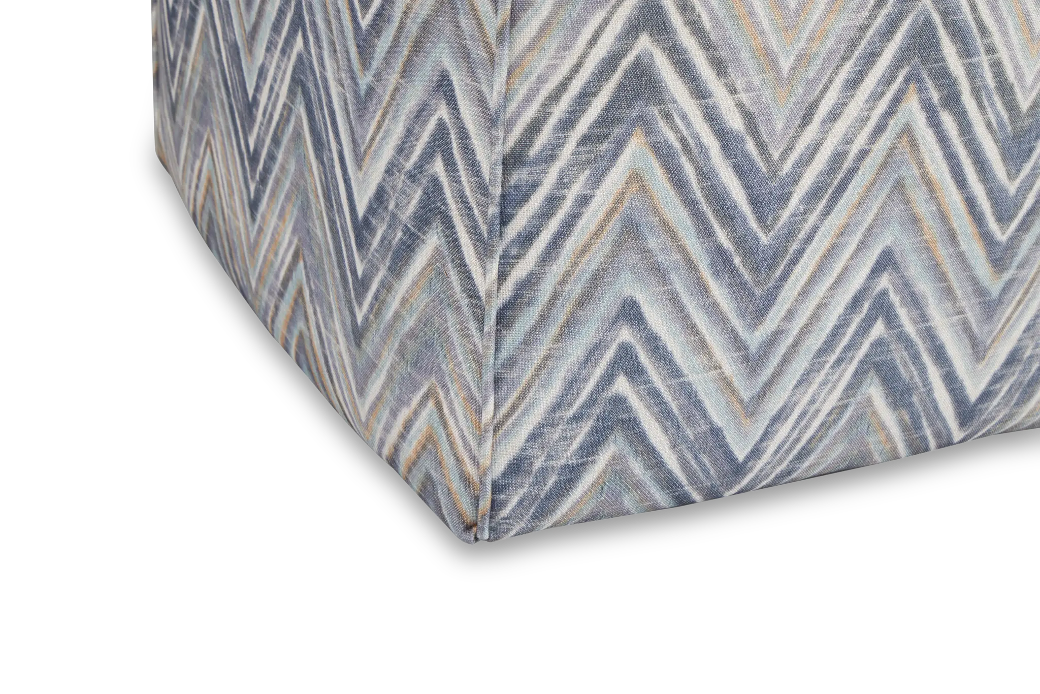 Zezster Gray Fabric Accent Pouf Zezster Gray Fabric Accent Pouf