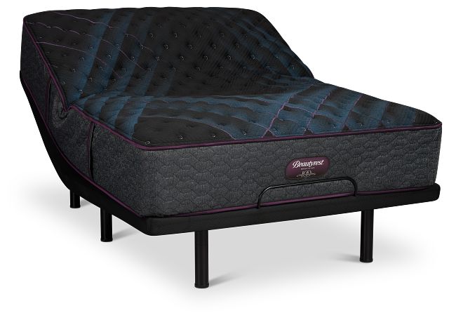 Beautyrest World Class Level 3 Extra Firm Plus Adjustable Mattress Set