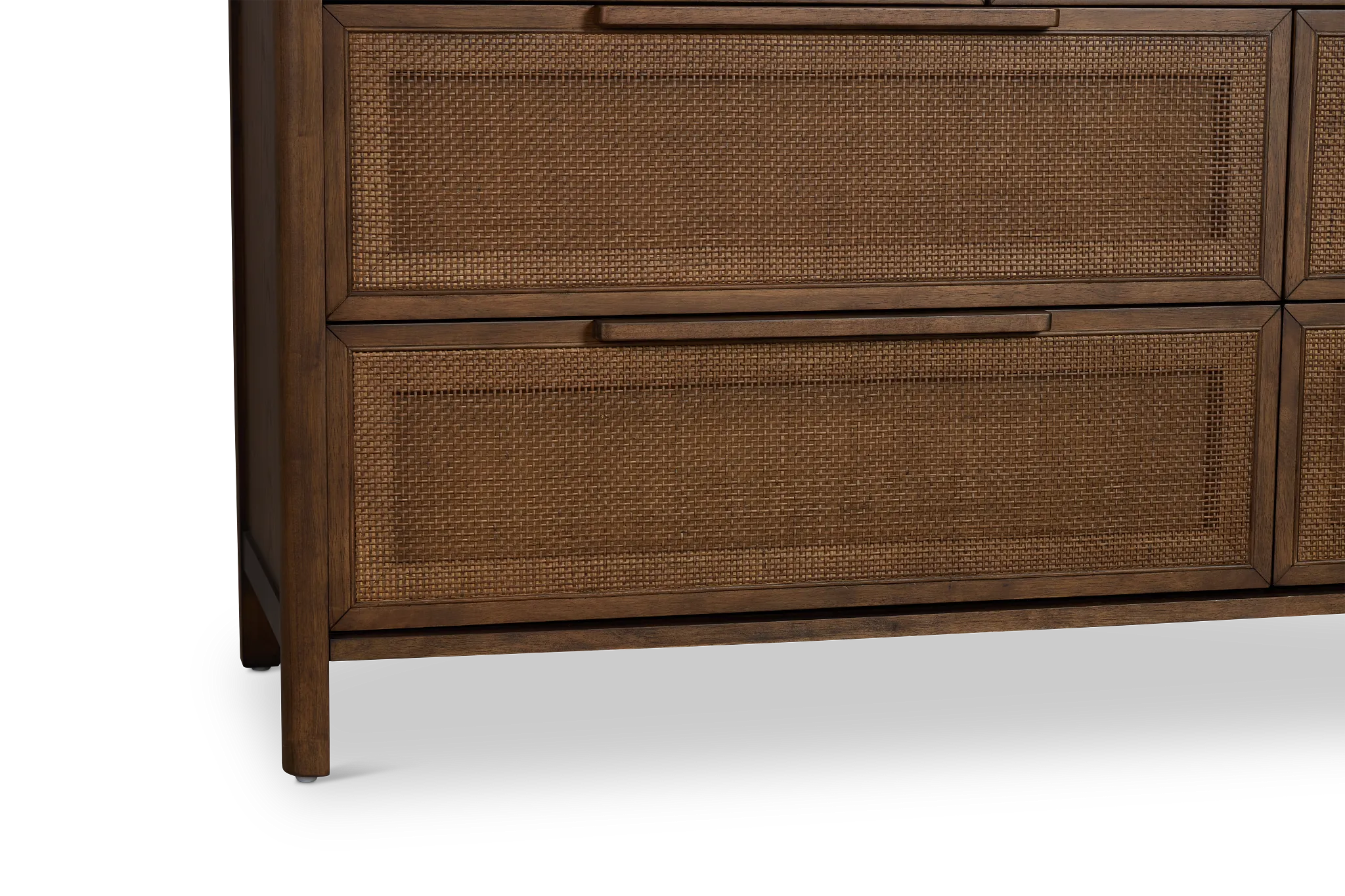 Pacific Mid Tone 7-drawer Dresser & Mirror