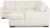 Sinclair Light Beige Fabric Medium Right Chaise Sectional