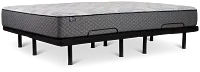 Kevin Charles By Sealy Signature Medium Plus Adjustable Mattress Set