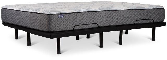 Kevin Charles By Sealy Signature Medium Plus Adjustable Mattress Set