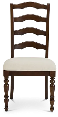 Savannah Dark Tone Upholstered Side Chair