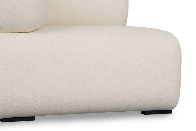 Celeste Light Beige Fabric Left Chair