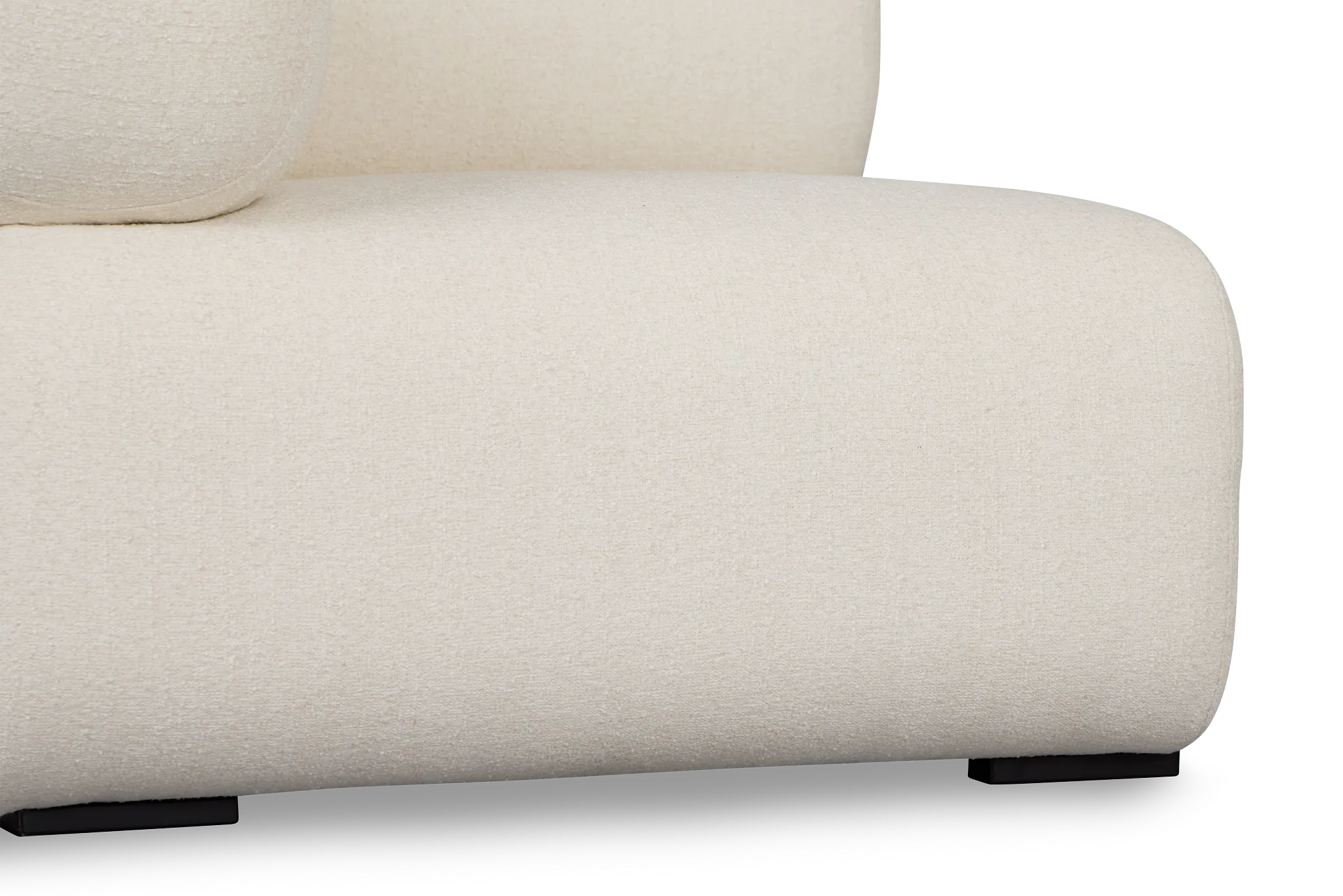 Celeste Light Beige Fabric Left Chair