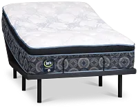 Perfect Sleeper Bay City Plush Baselogic Gold Adjustable Base Mattress Set