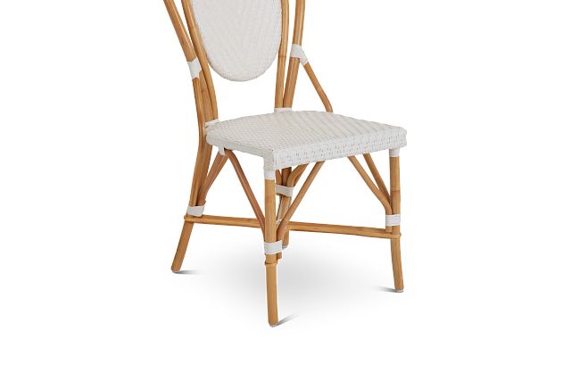 Greenwich Two-tone Rattan Side Chair