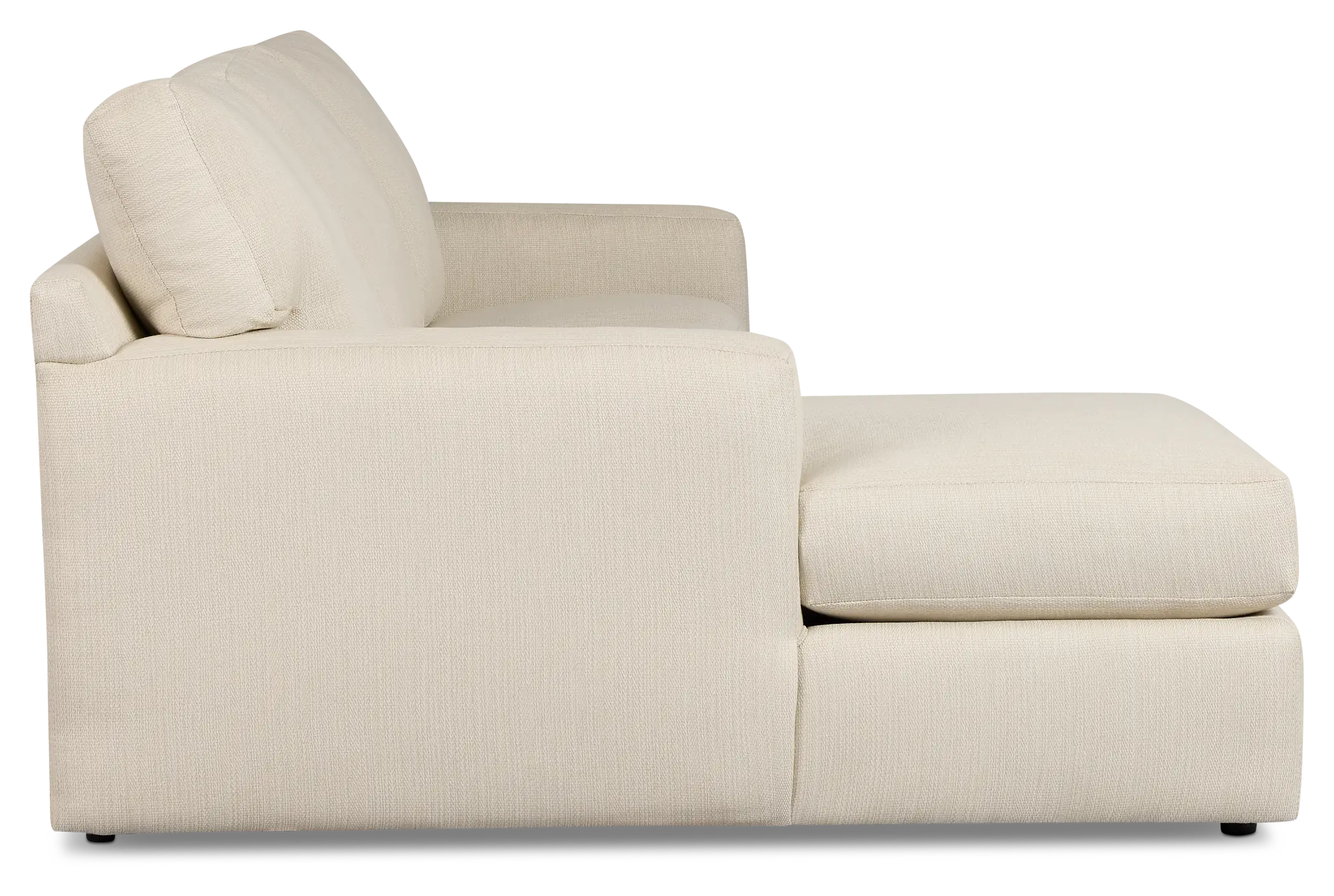 Rhodes Beige Fabric Left Chaise Sectional Rhodes Beige Fabric Left Chaise Sectional