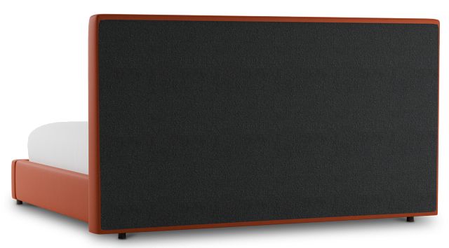 Grayton Joya Orange 54" Upholstered Platform Bed