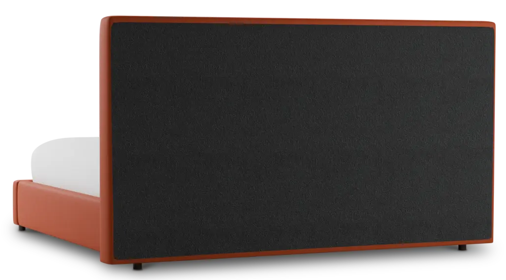 Grayton Joya Orange 54" Upholstered Platform Bed Grayton Joya Orange 54" Upholstered Platform Bed