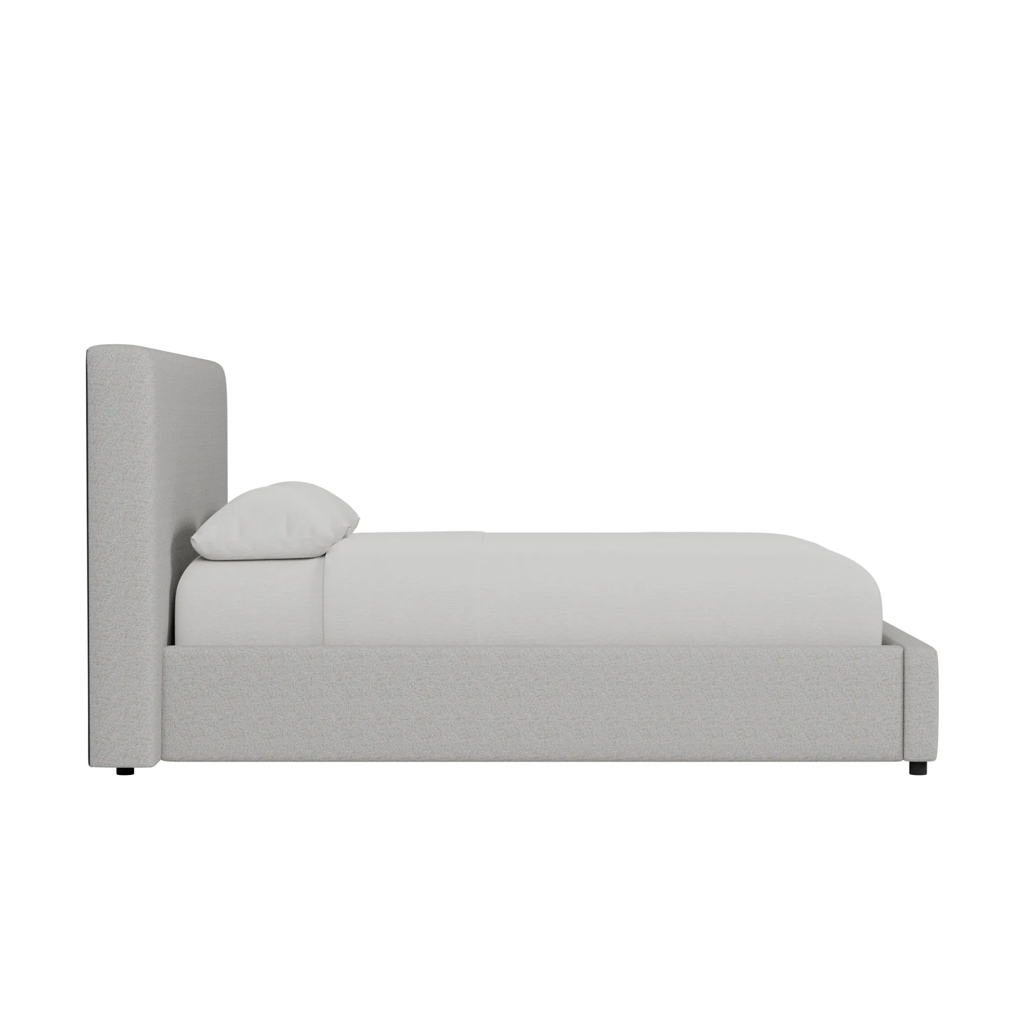 Grayton Natural Beauty 44" Upholstered Platform Bed