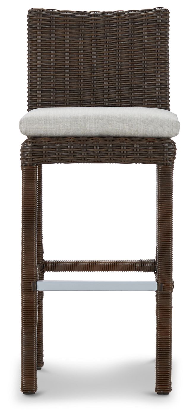 Southport Gray Woven 30" Barstool