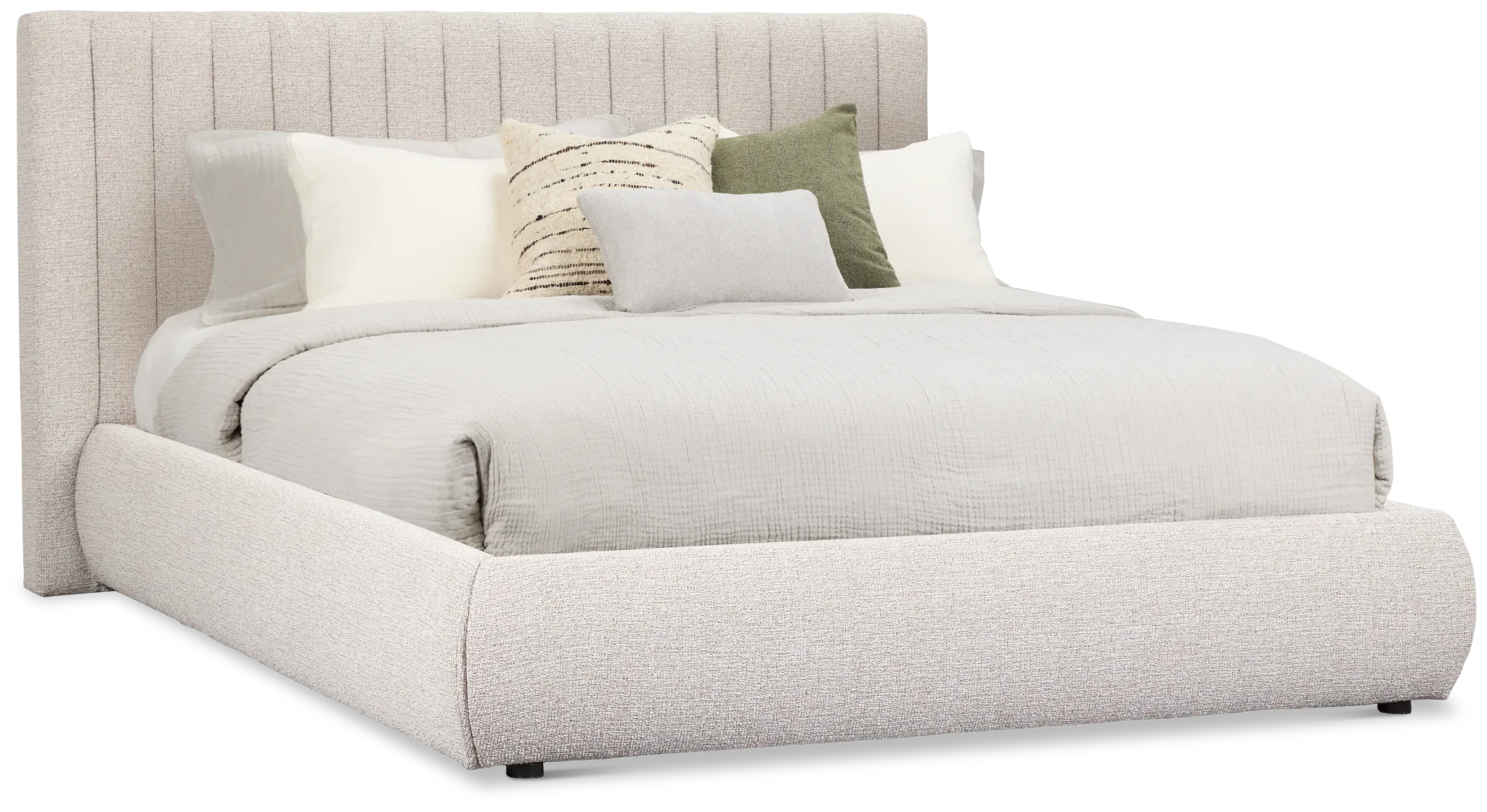 Nomad Gray Uph Platform Bed