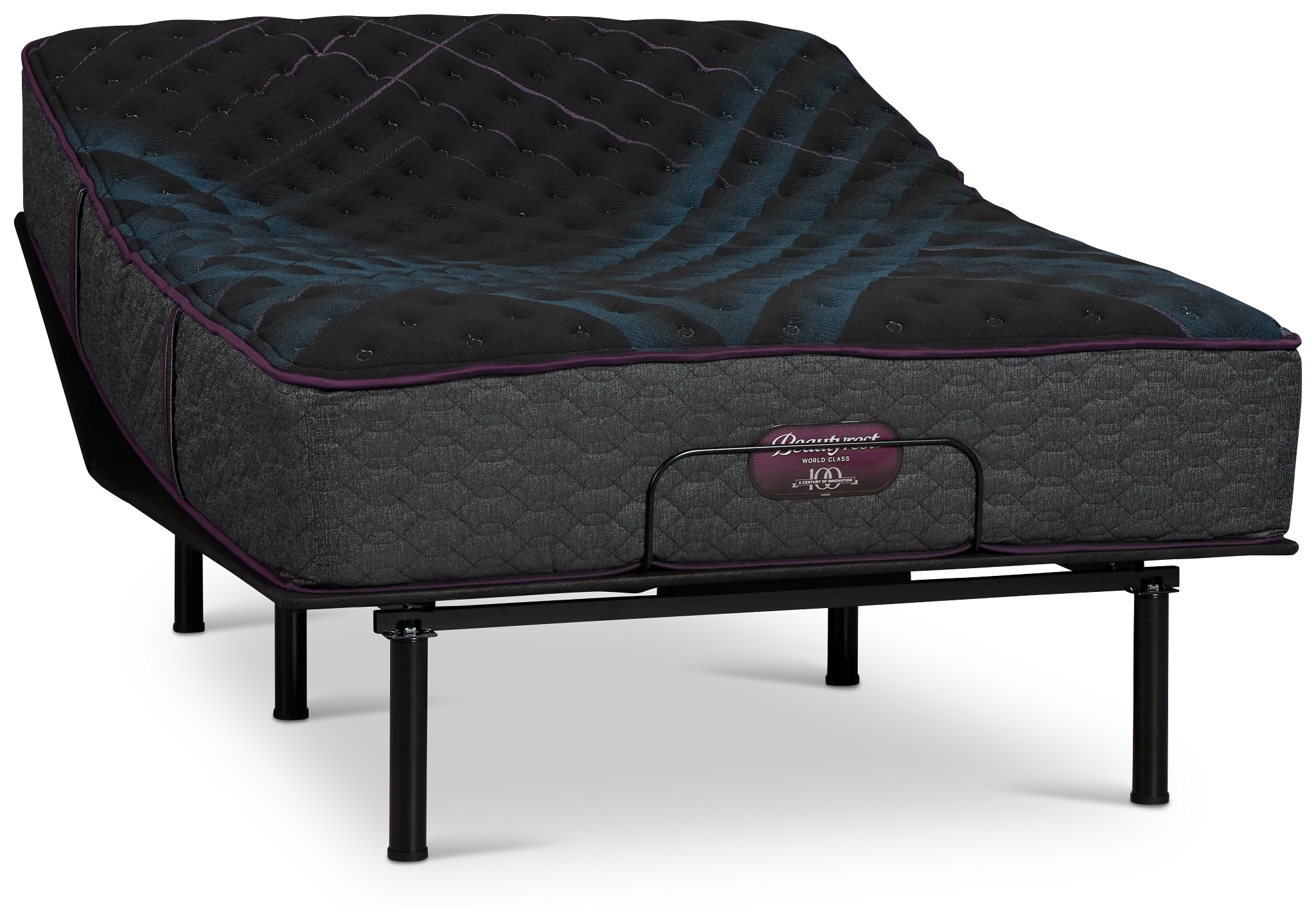 Beautyrest World Class Level 3 Extra Firm Basic 2.0 Adjustable Mattress Set