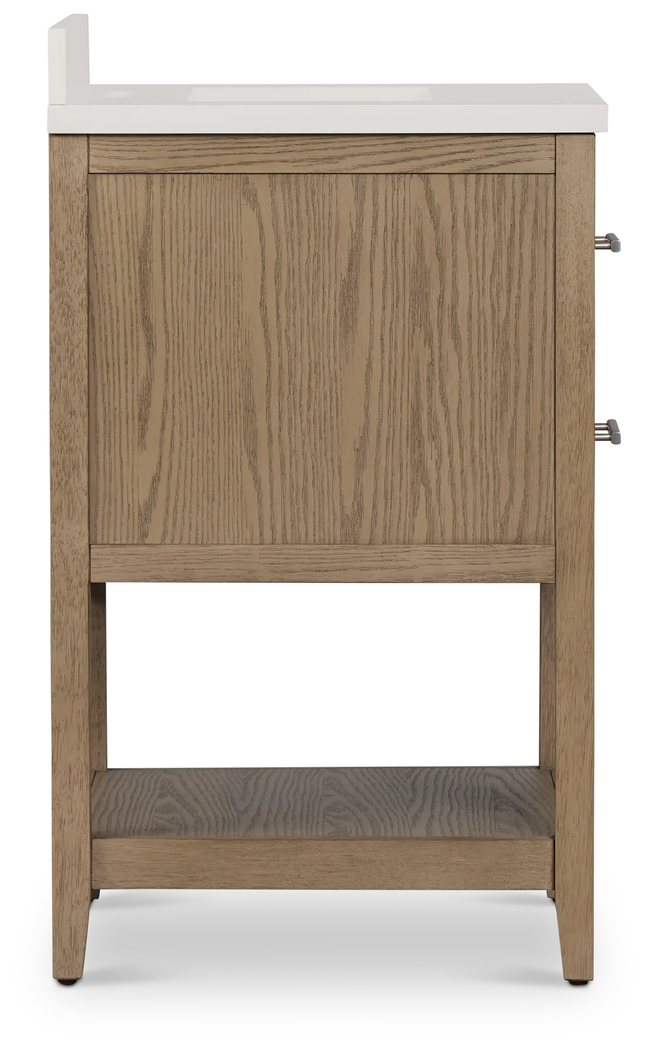 Alden Light Gray 24" Single Bathroom Vanity