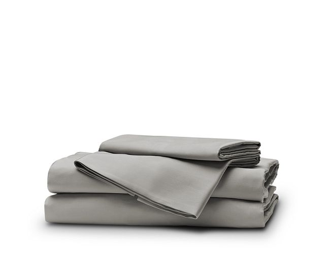 Rest & Renew Egyptian Cotton Gray 400 Thread Sheet Set