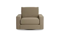 Edgewater Elite Taupe Swivel Chair