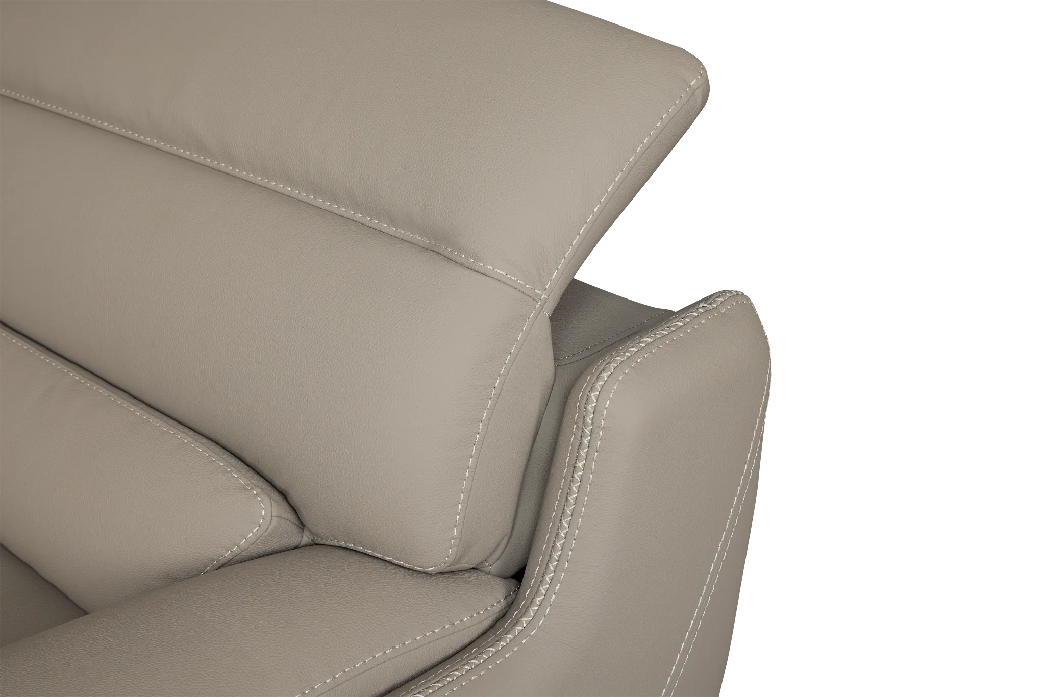 Jett Gray Micro Medium Dual Power 2-arm Reclining Sectional