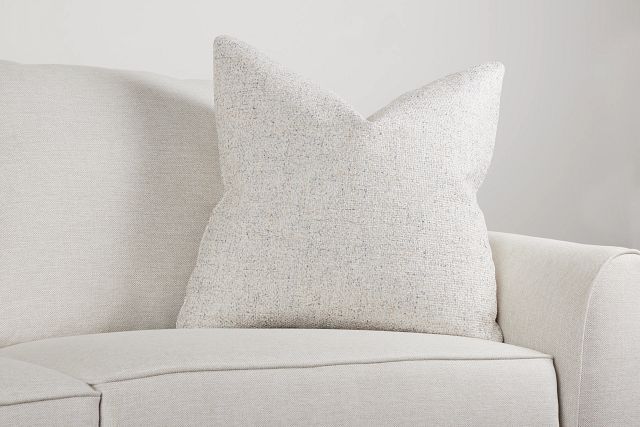 Nova Ivory 24" Accent Pillow