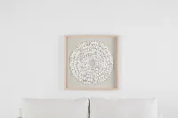 Sierra White Framed Wall Art