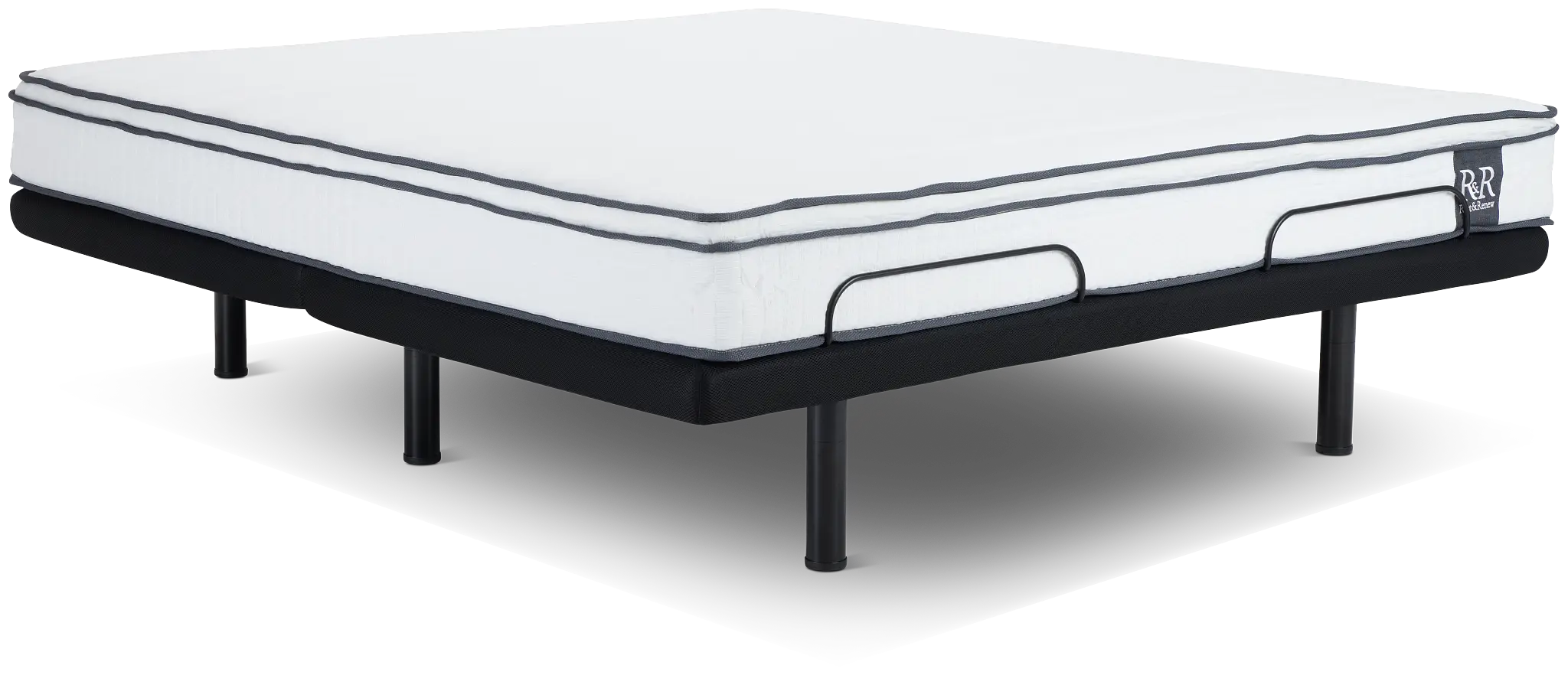 Rest & Renew By Zinus 8" Hybrid Deluxe Adjustable Mattress Set Rest & Renew By Zinus 8" Hybrid Deluxe Adjustable Mattress Set