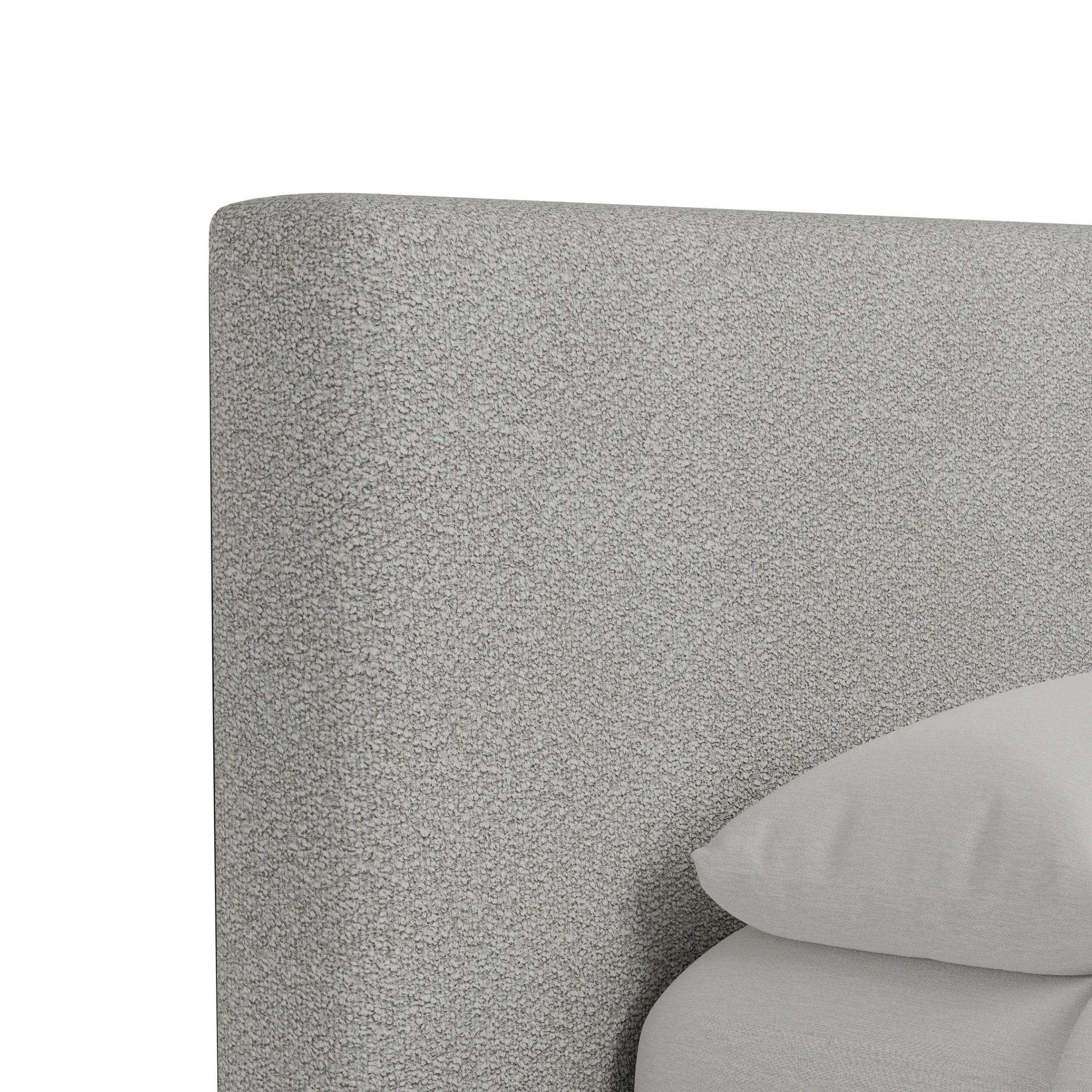 Grayton Sutton 44" Upholstered Platform Bed