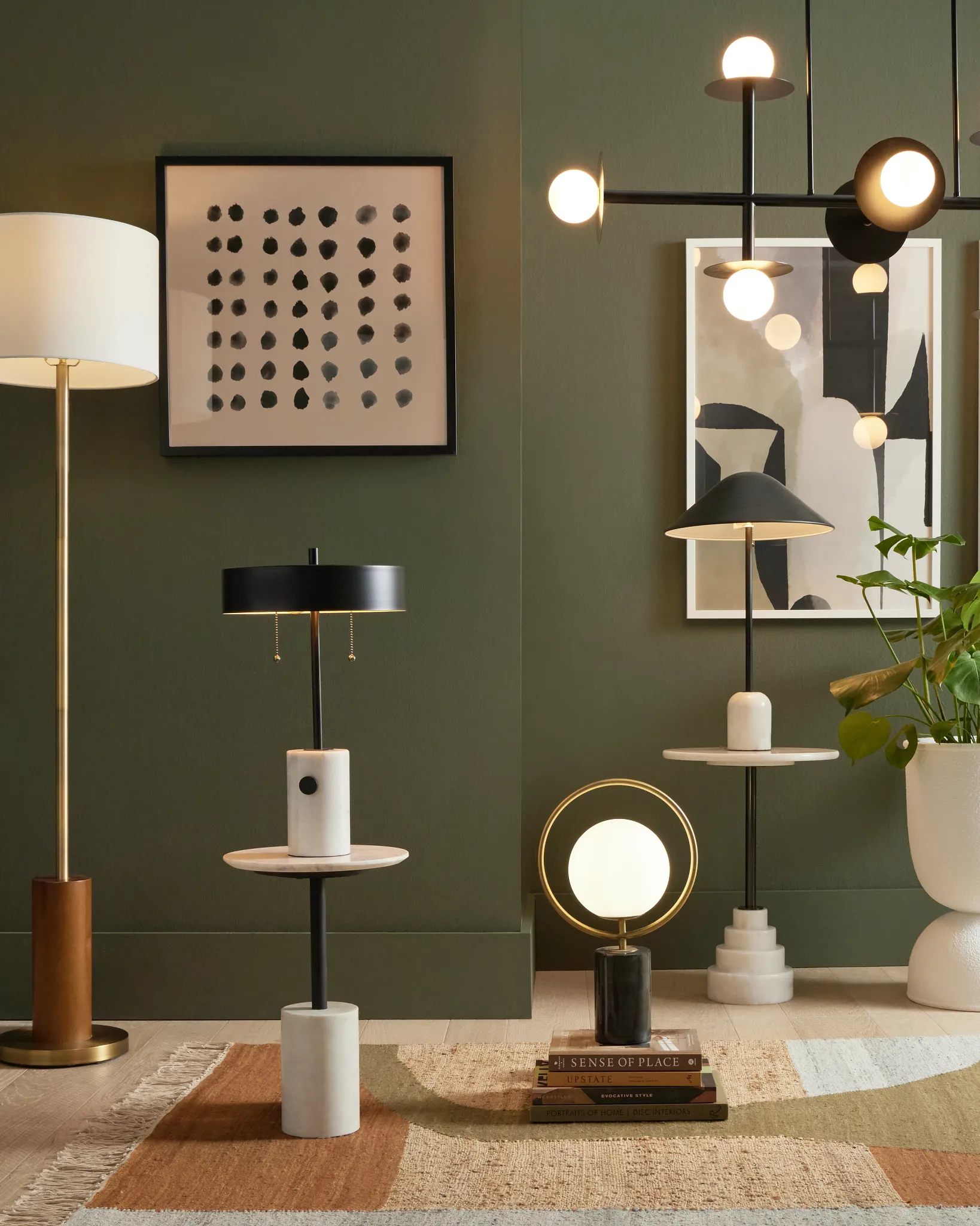 Vita Black Table Lamp