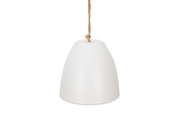 Bell White Metal Tabletop Accessory