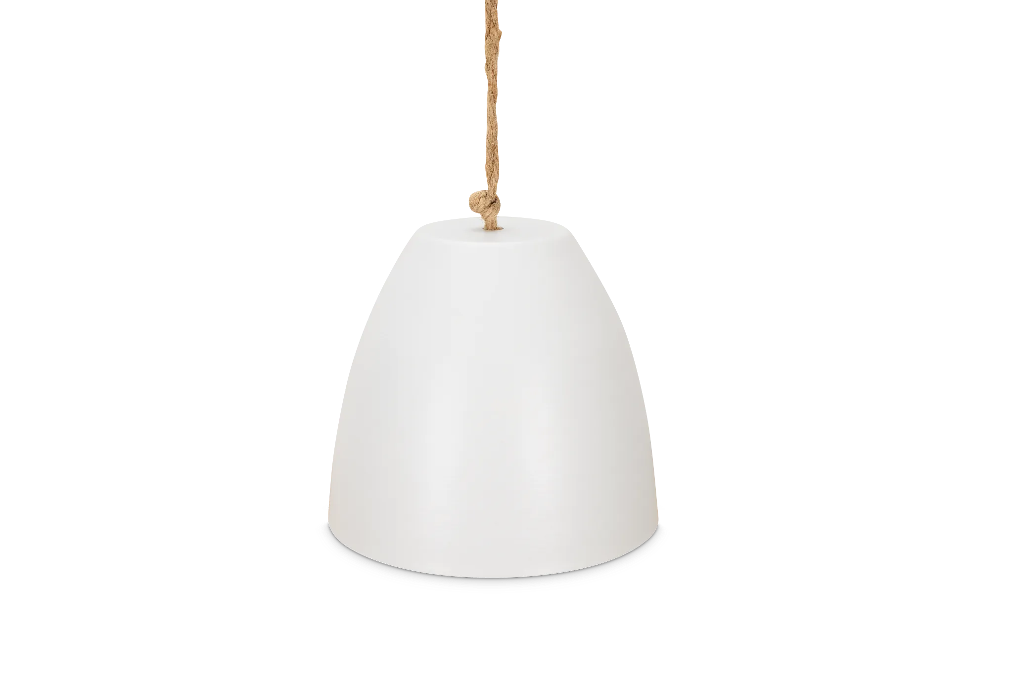 Bell White Metal Tabletop Accessory