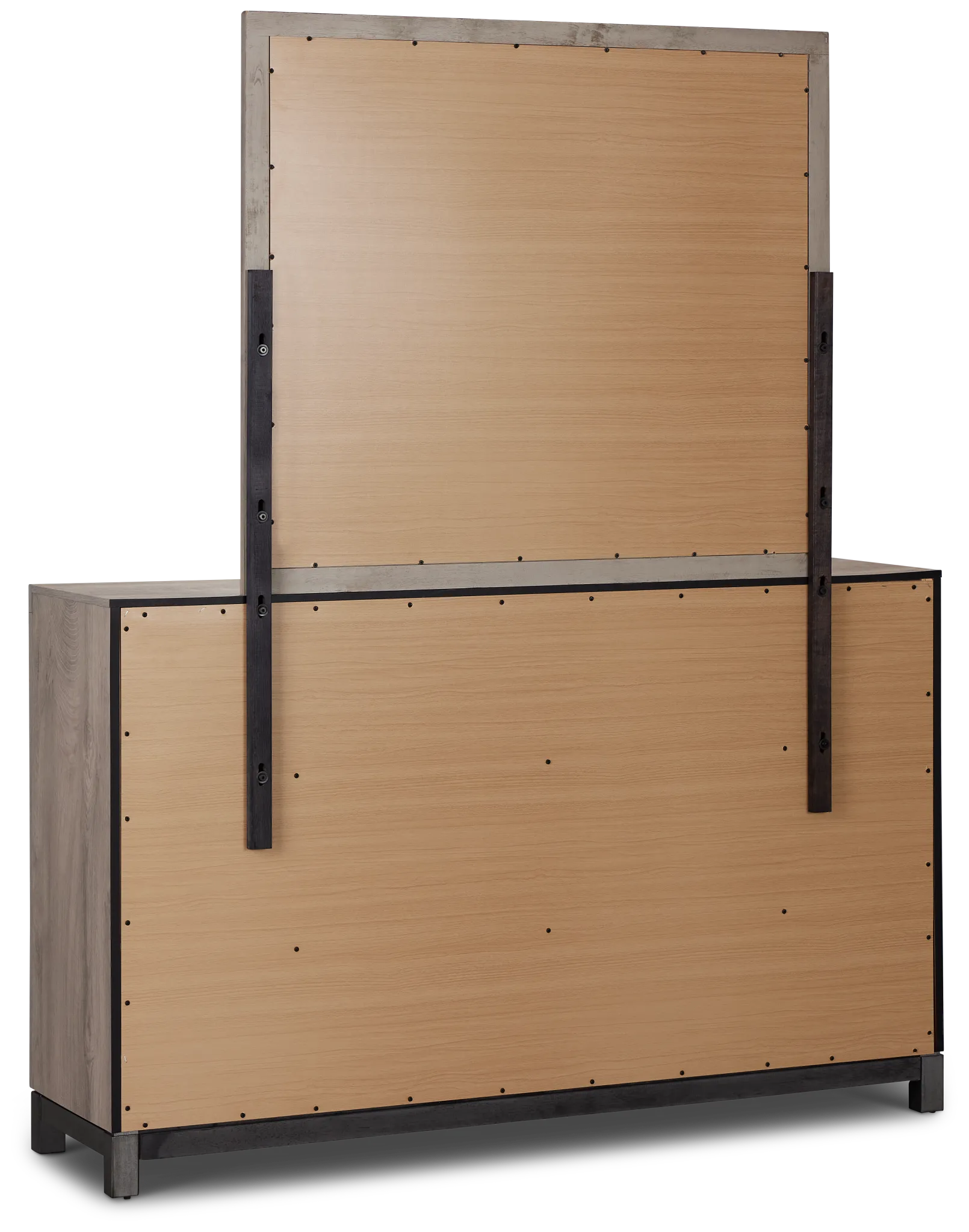 Evanston Gray Dresser & Mirror